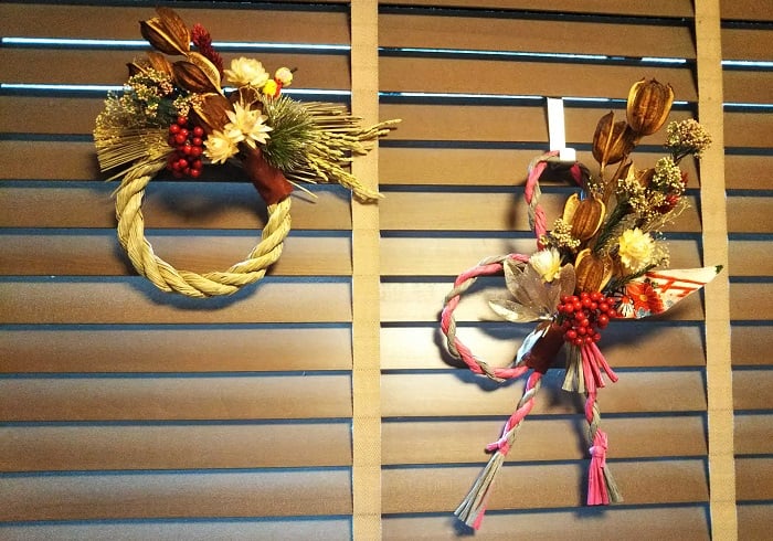 お正月に飾ろう！ドライフラワーを使った「簡単しめ縄飾り」の作り方