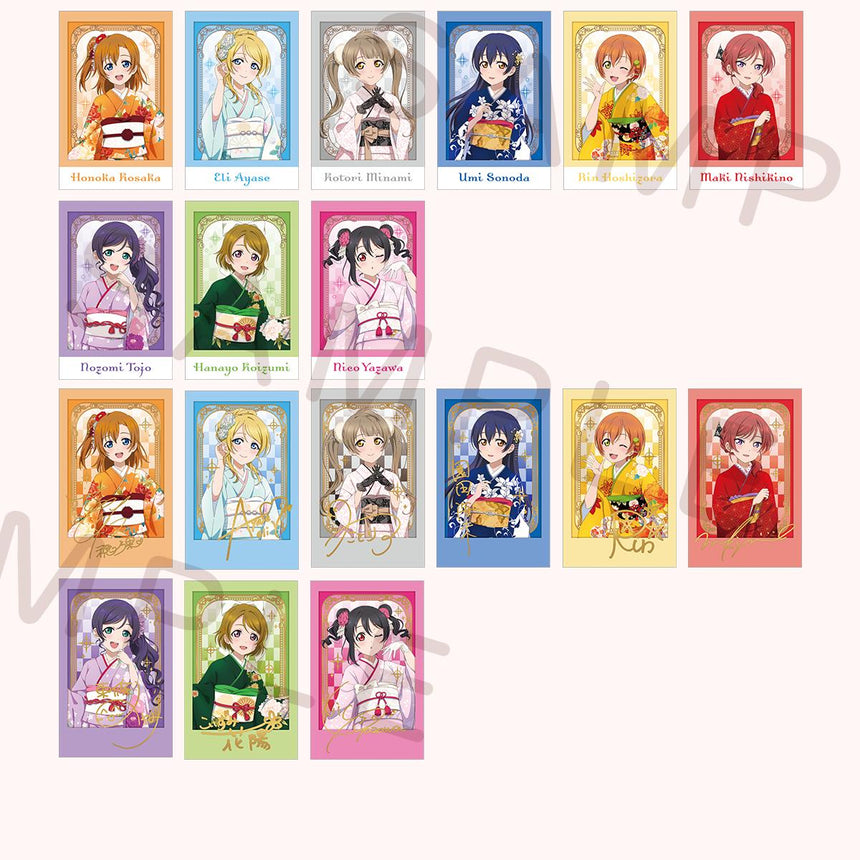 ポラロイド風ホログラムトレカ＜受付期間：～10/27＞ – ラブライブ