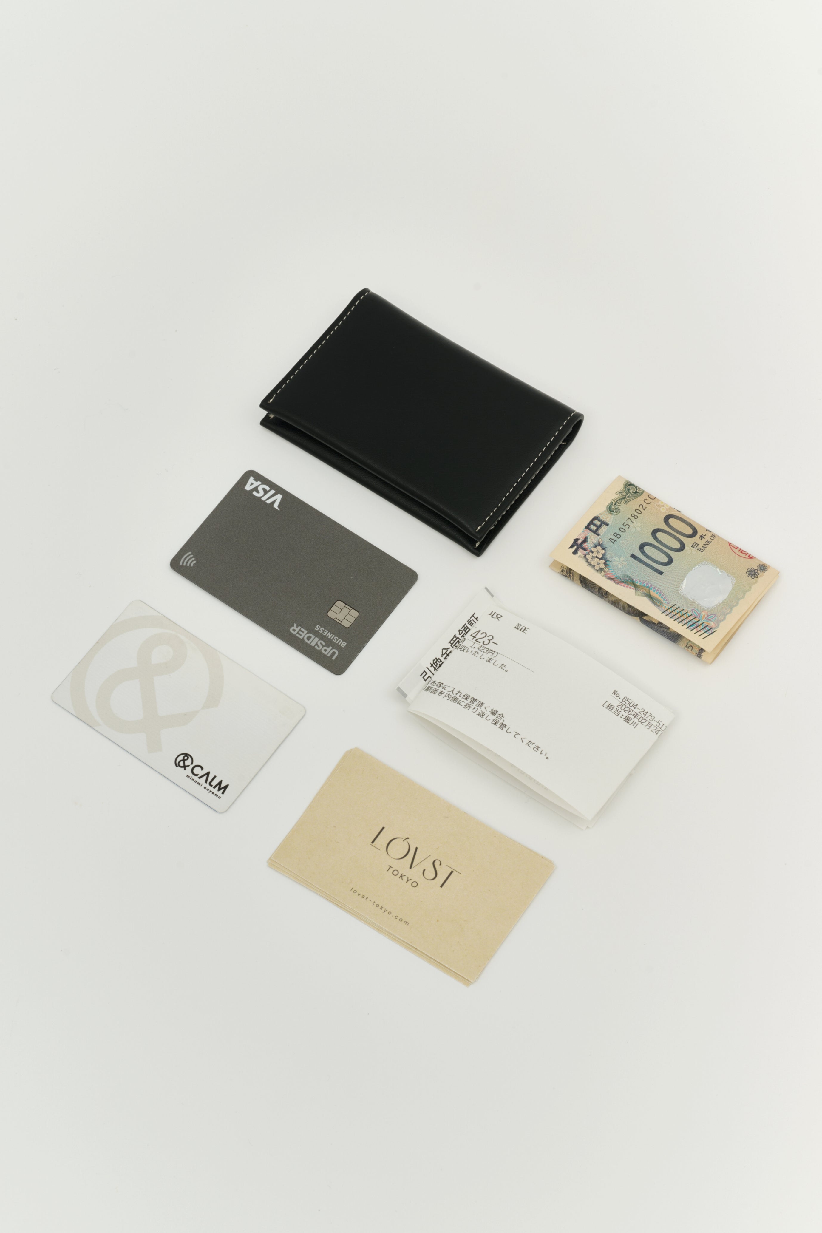 アップルレザー製カードケース「AppleHalf-moon Card Case」 | LOVST