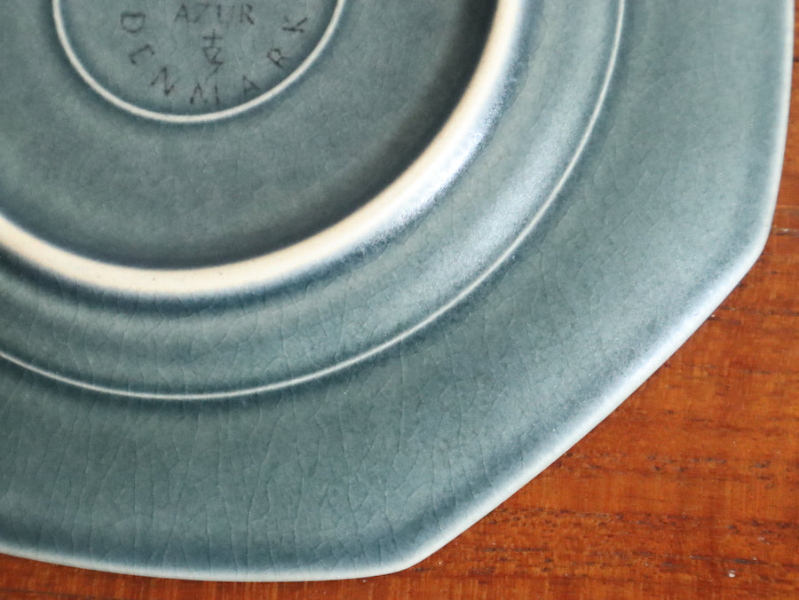 J.H.Quistgaard アズール 八角形ケーキプレート ② – loppehopper