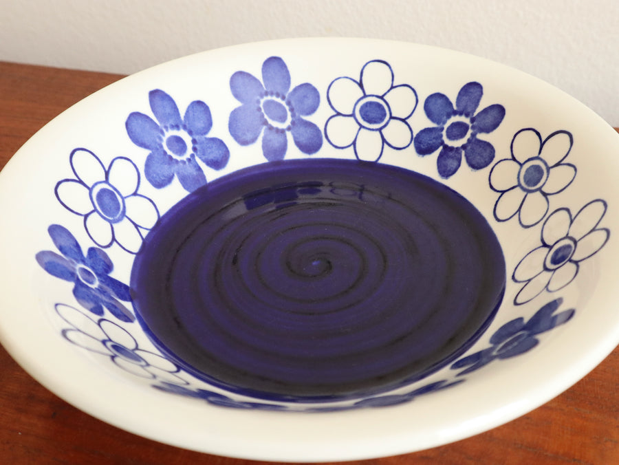 Rörstrand アネモン スーププレート 〈ブルー〉④ – loppehopper