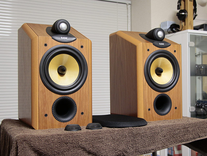 久々のご対面 B&W CDM1NT