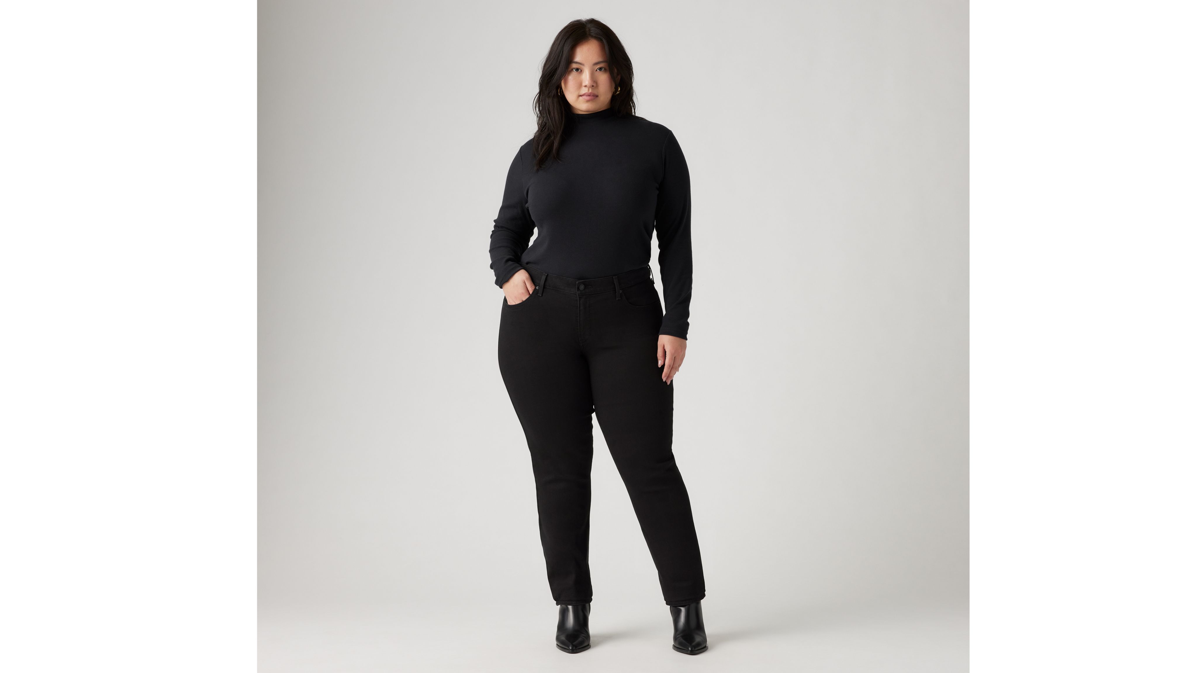 311 Shaping Skinny Women's Jeans (plus Size) - Black | Levi's® US