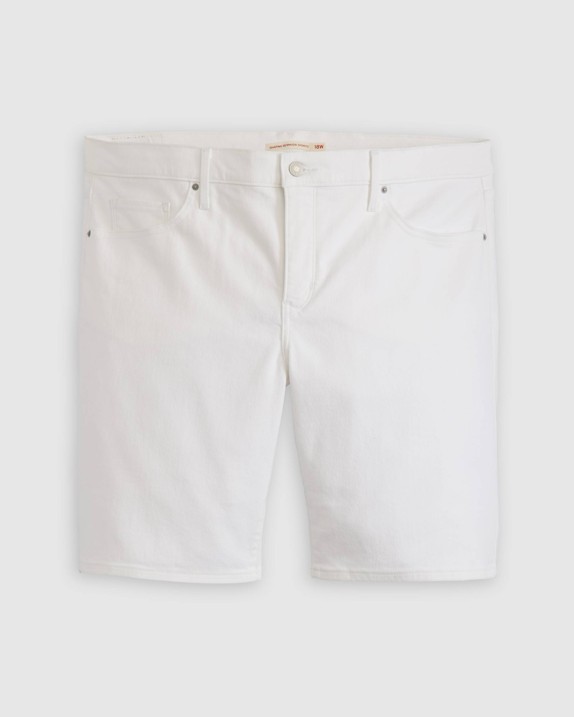Shaping Bermuda Women's Shorts (plus Size) - White | Levi's® US
