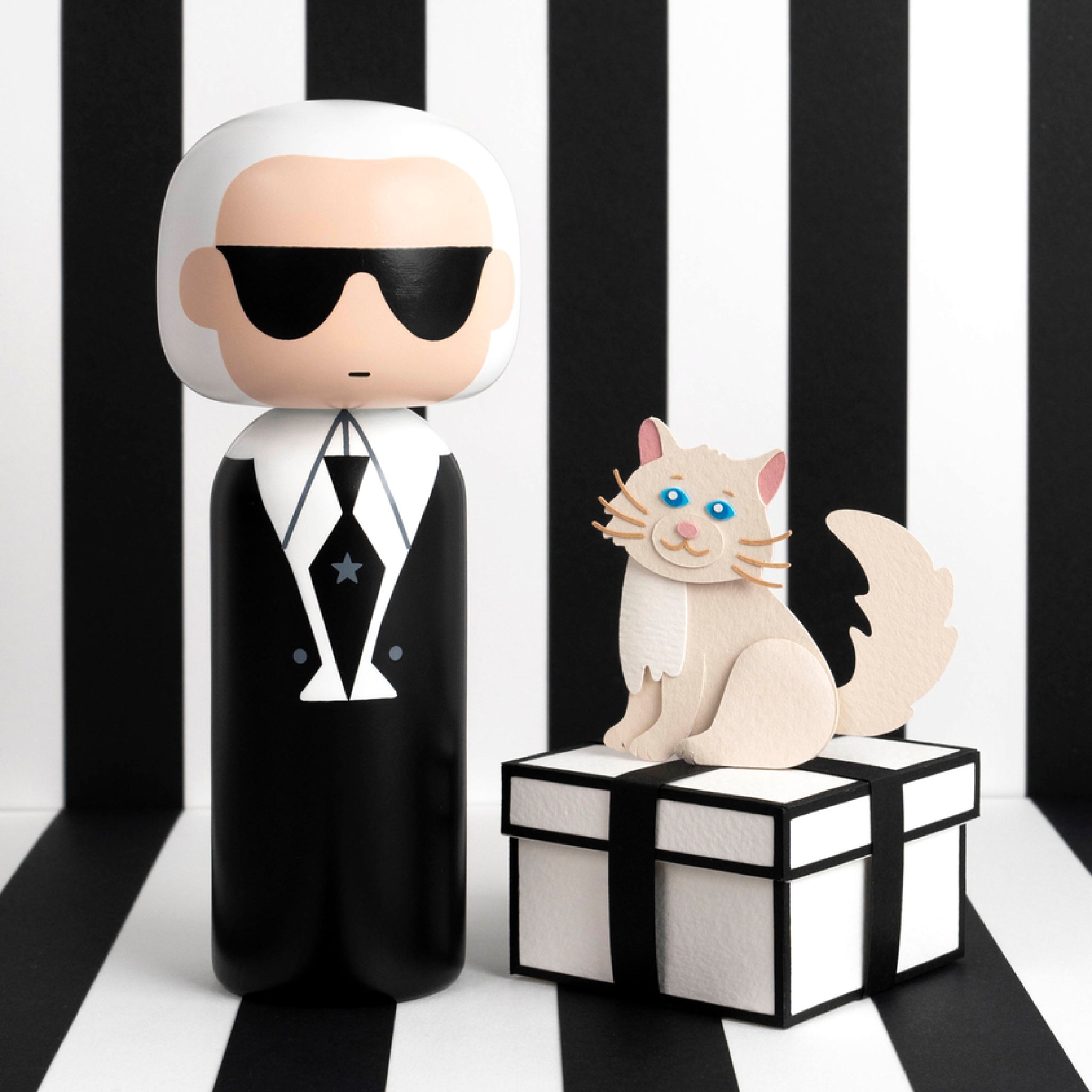 Karl Kokeshi Doll | Iconic Fashion Figures – Lucie Kaas