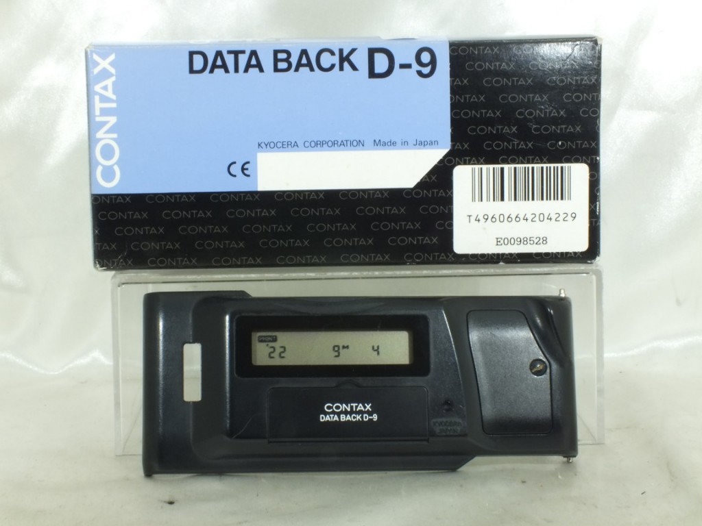 CONTAX(コンタックス) データバックD-9（Aria用） | 新宿の稀少中古