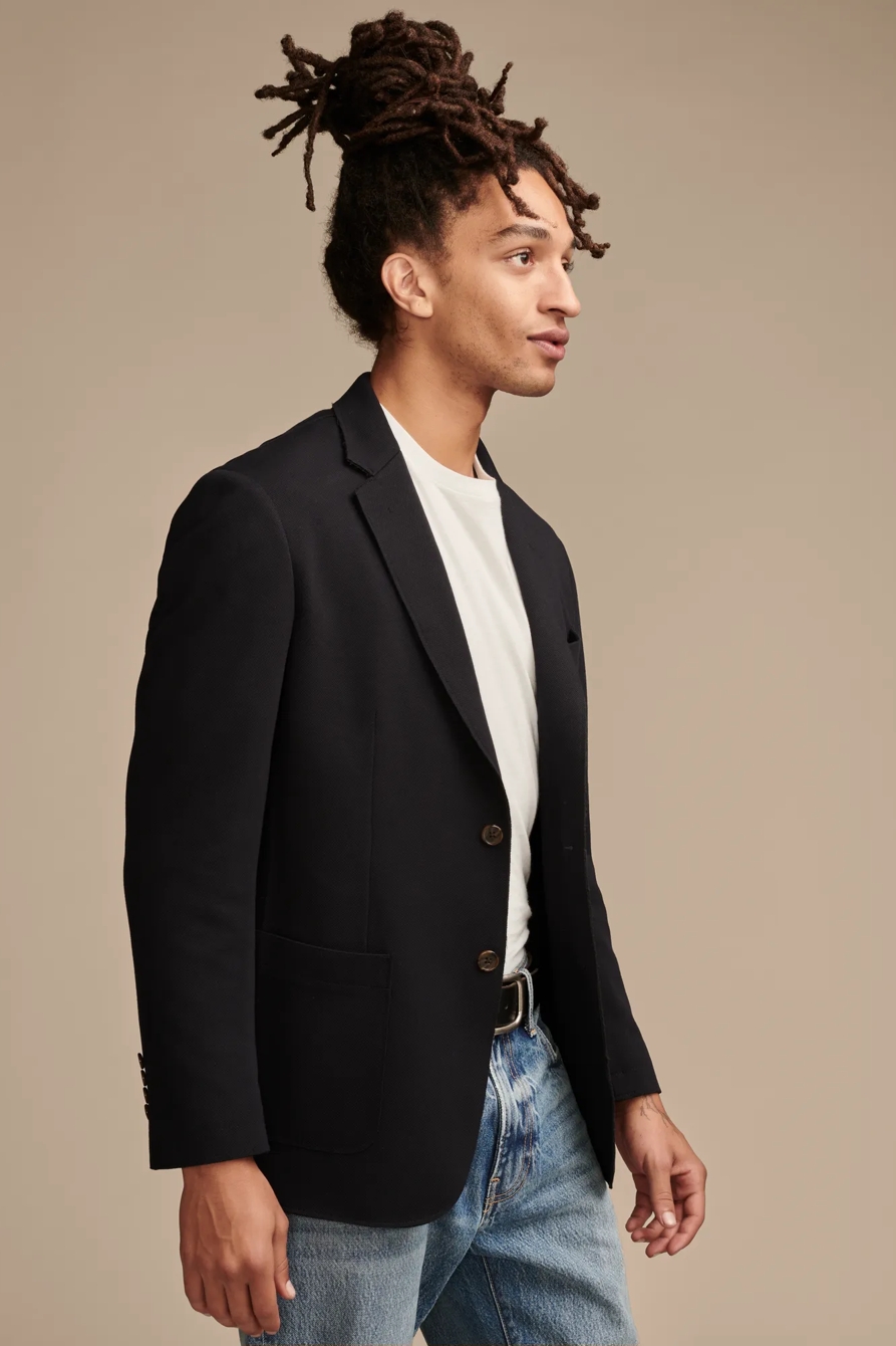 PIQUE BLAZER 4-WAY STRETCH | Lucky Brand