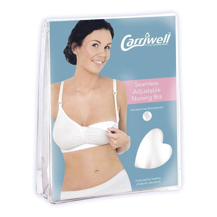 Carriwell Seamless Drop Cup Adjustable Bra White – Small – Lulla-buy