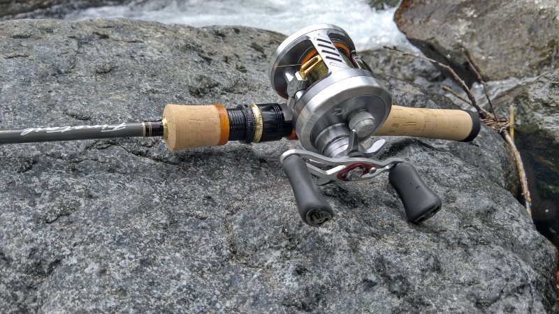 インプレ】シマノ 17カルカッタコンクエストBFS HG LEFT【渓流ベイト