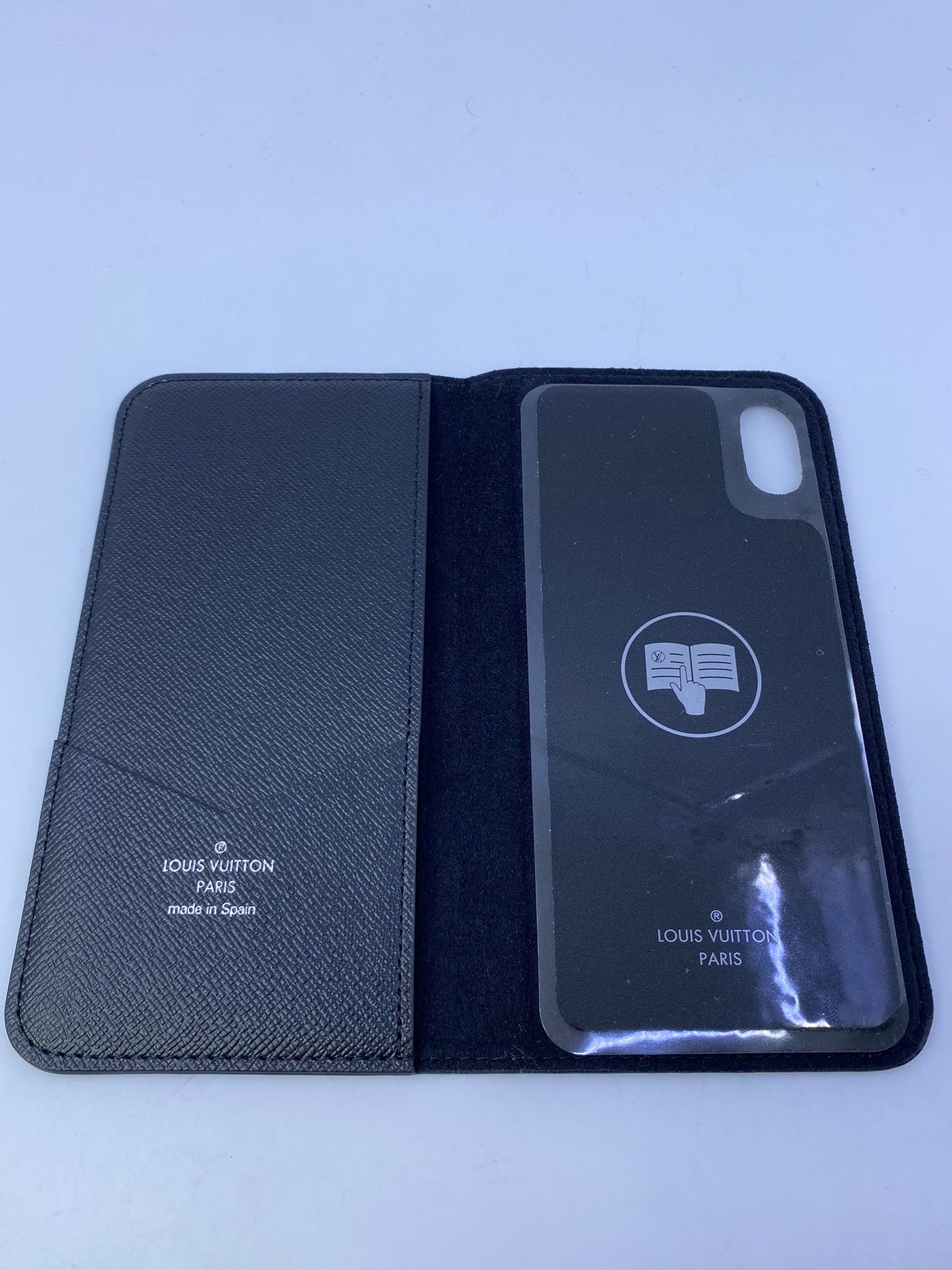 Louis Vuitton Monogram Eclipse Canvas iPhone XR Folio Case