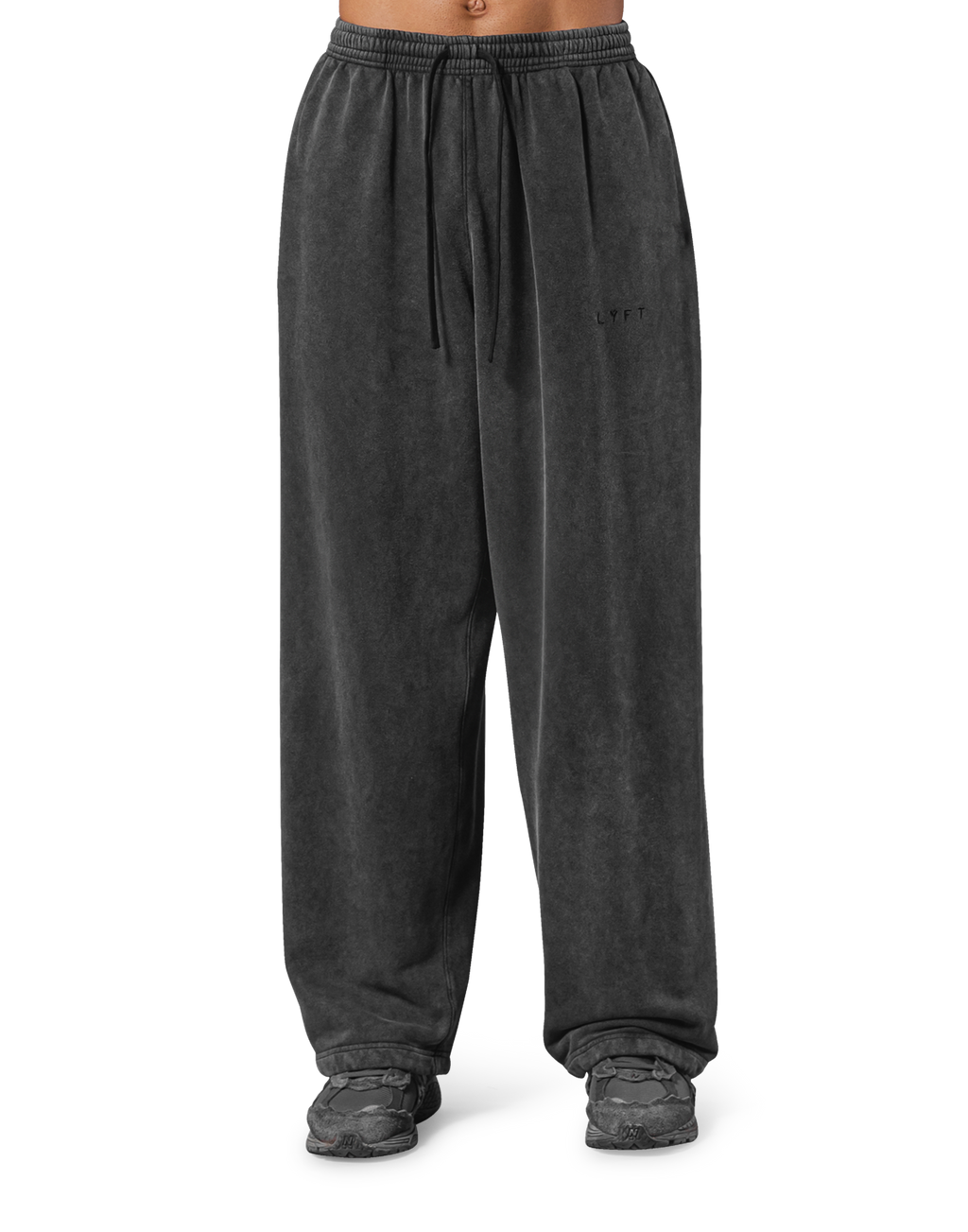 Vintage Sweat Wide Pants - Black – LÝFT