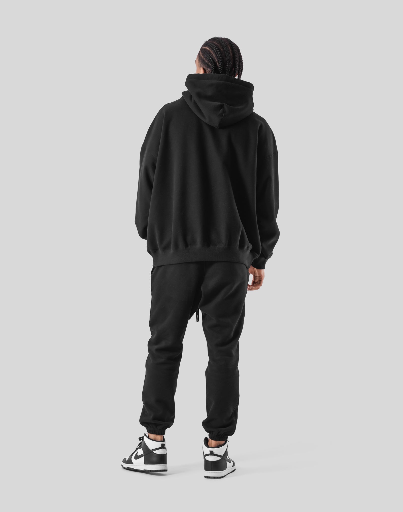 LÝFT Oversize Sweat Hoodie - Black