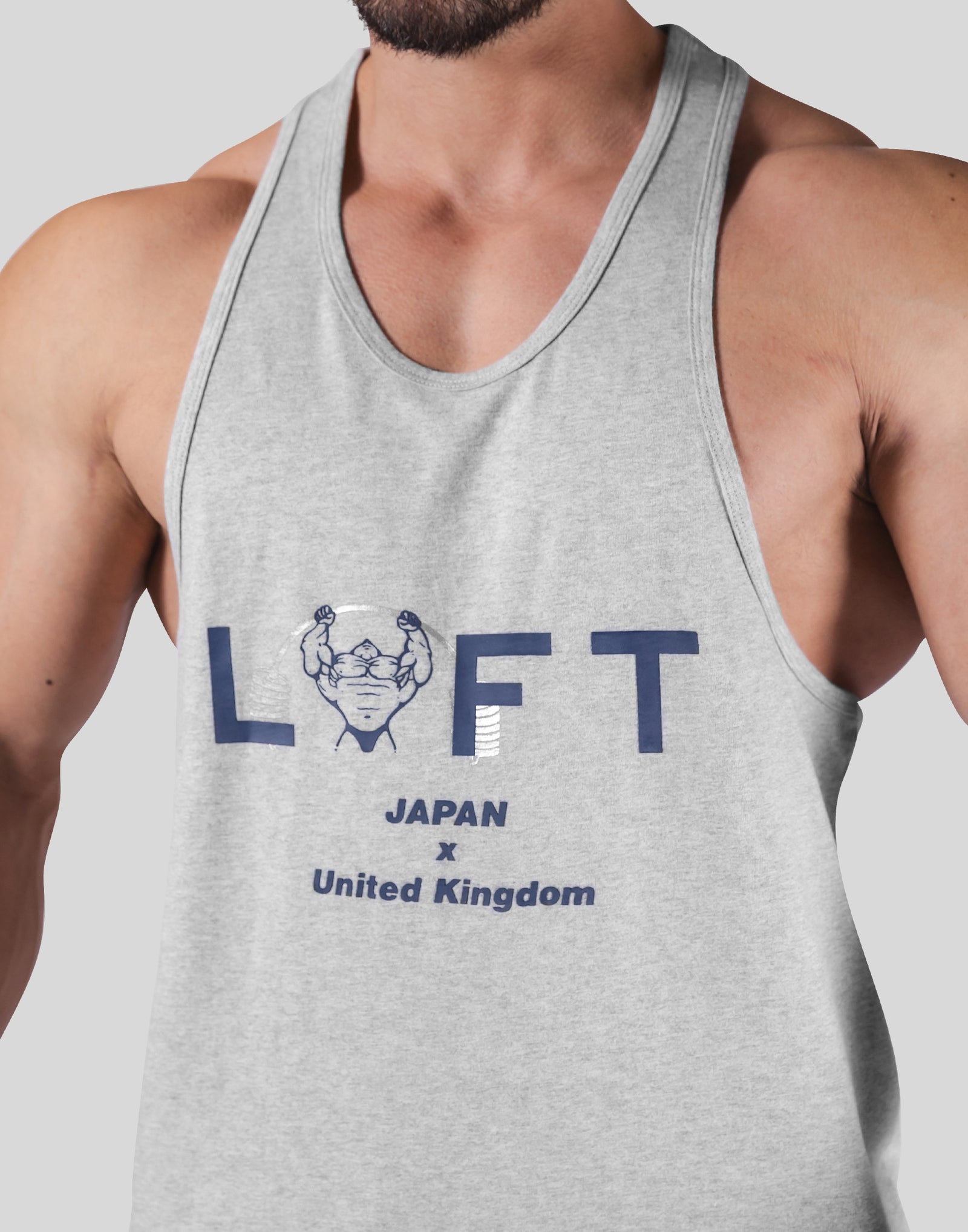 LÝFT × Power House Gym Training Tanktop - Grey