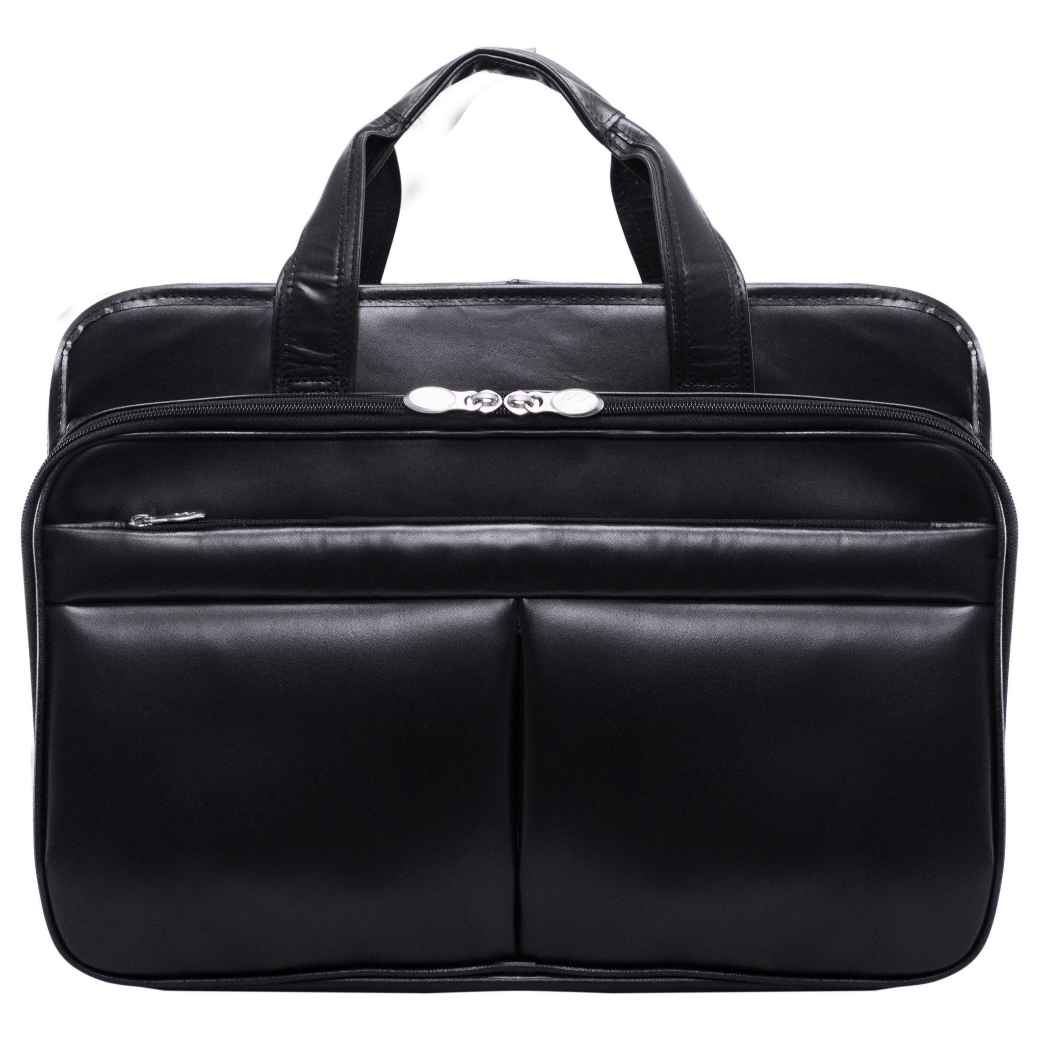 WALTON | 17” Leather Expandable Laptop Briefcase – McKleinUSA