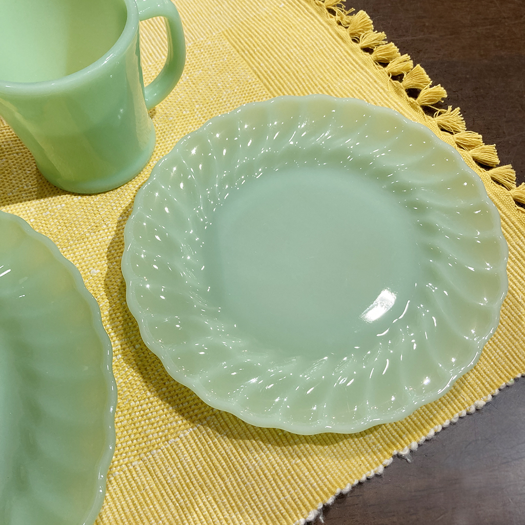 シェルサラダプレートジェダイ 1965～1976年製造 Fire-king