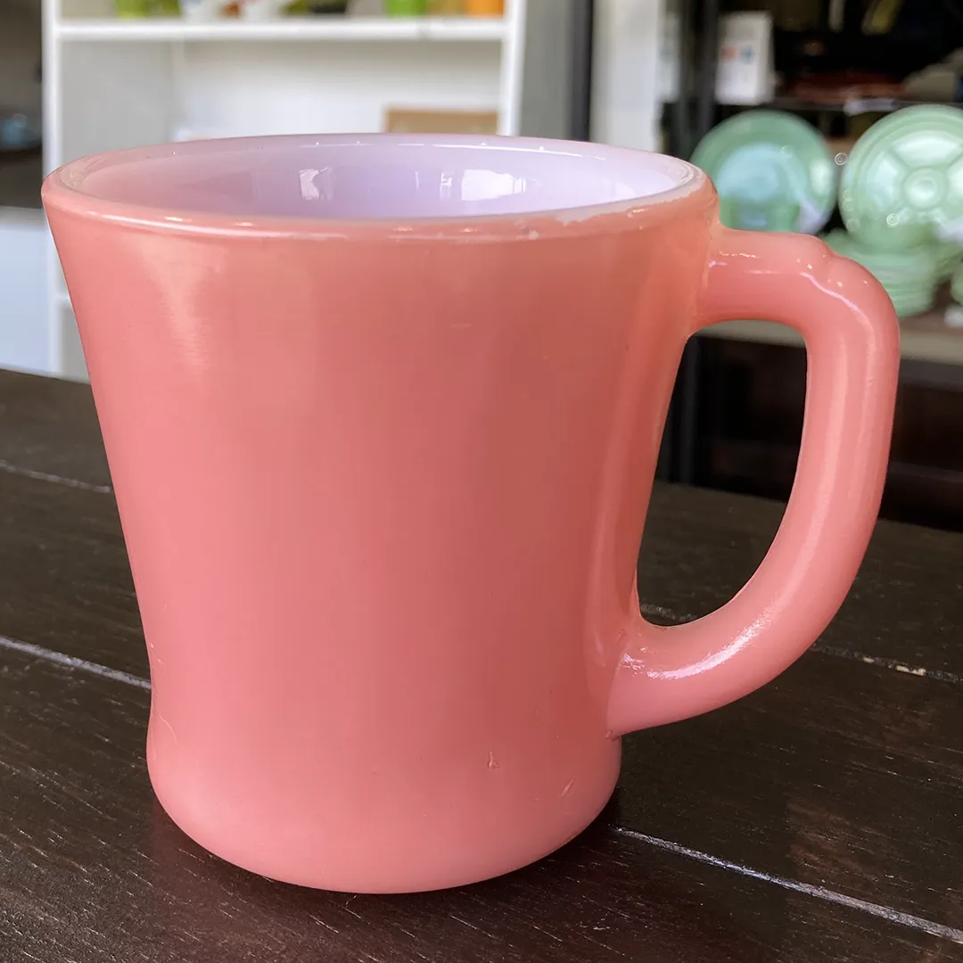 Dハンドルマグ ピンク | Fire-king - マメチコ Fashion and Vintage通販