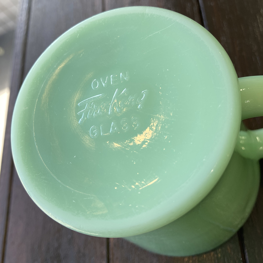 DハンドルシェービングマグジェダイGLASS刻印 1940年代～50年代初頭