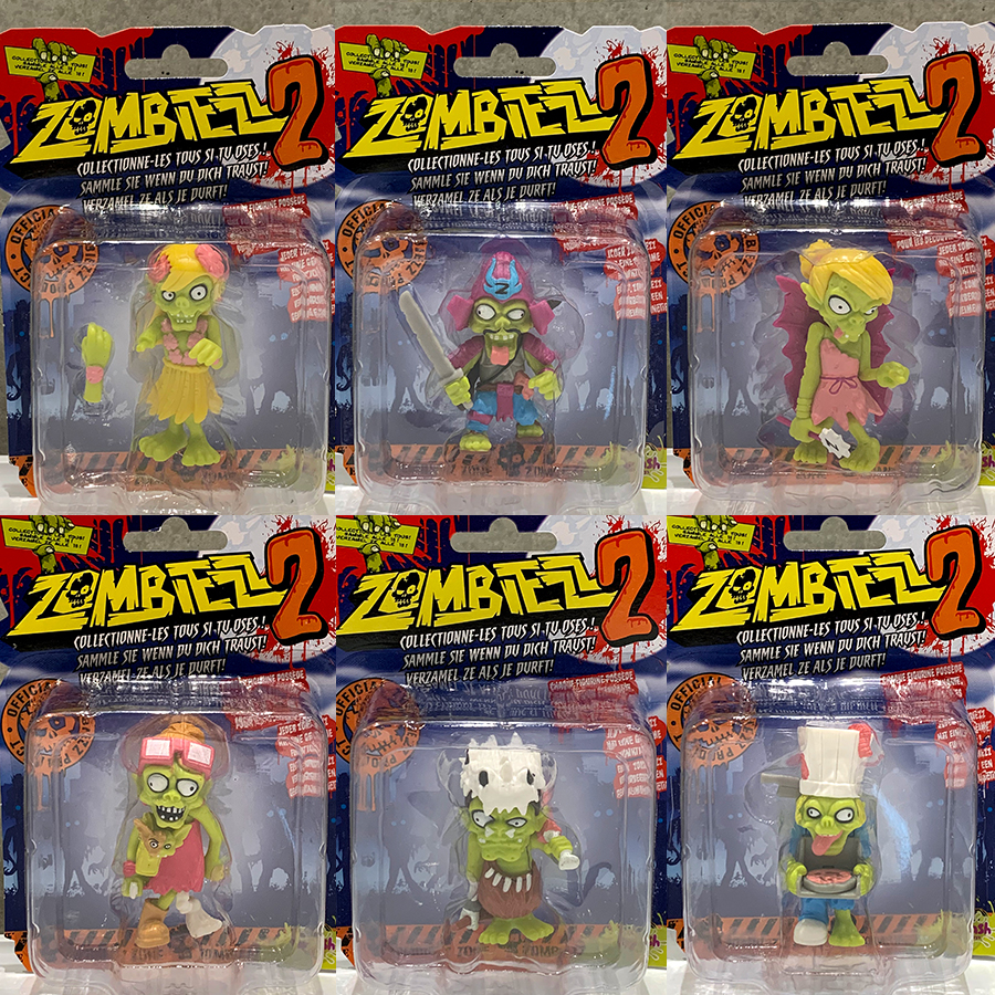 スプラッシュトイズ/ ゾンビーズ2: 6種セット（C）