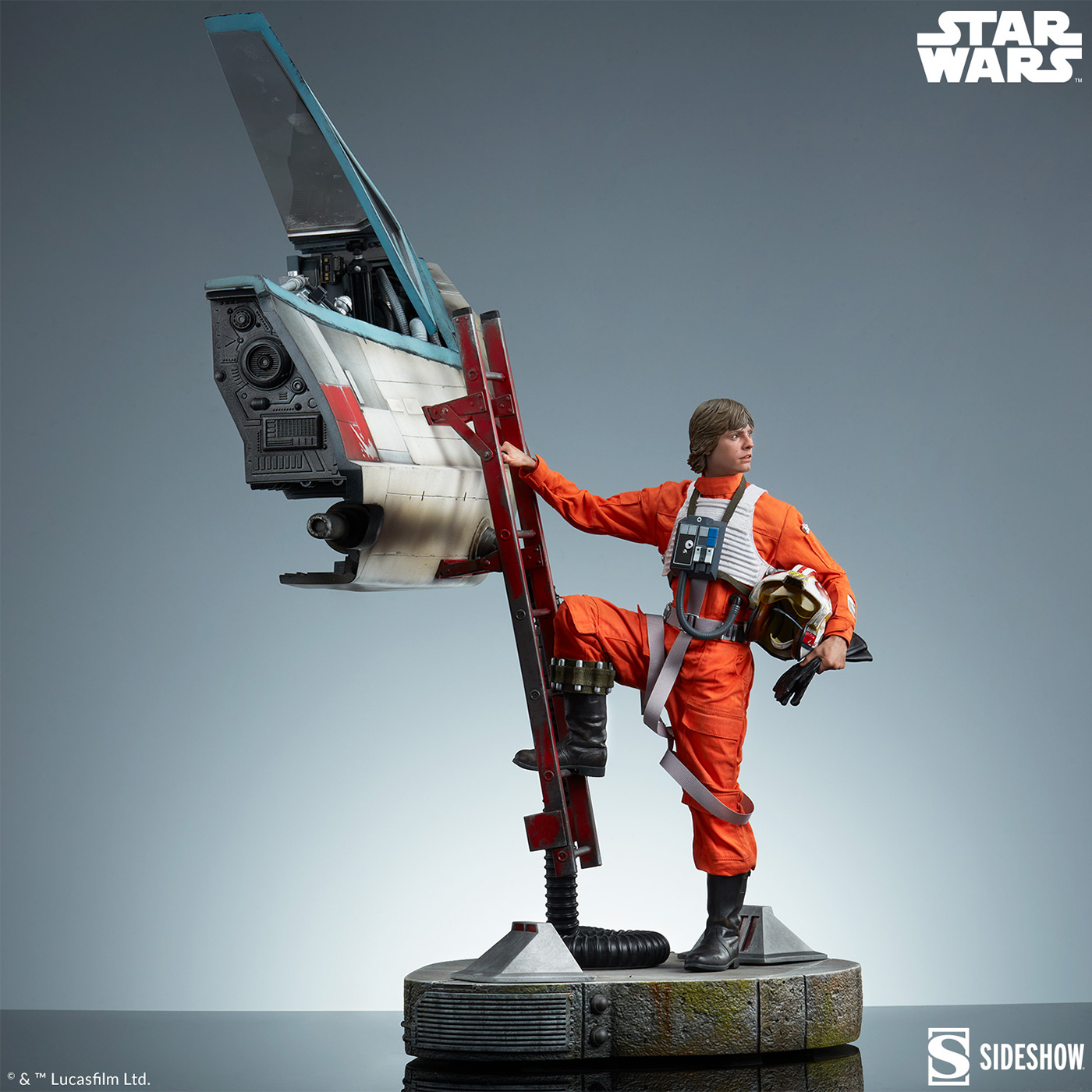 スターウォーズ/ レッド5 ルーク・スカイウォーカー with X-WING 機首