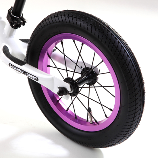 ストライダー プロ 軽量 シルバー カスタム タイヤ 予備タイヤ付き