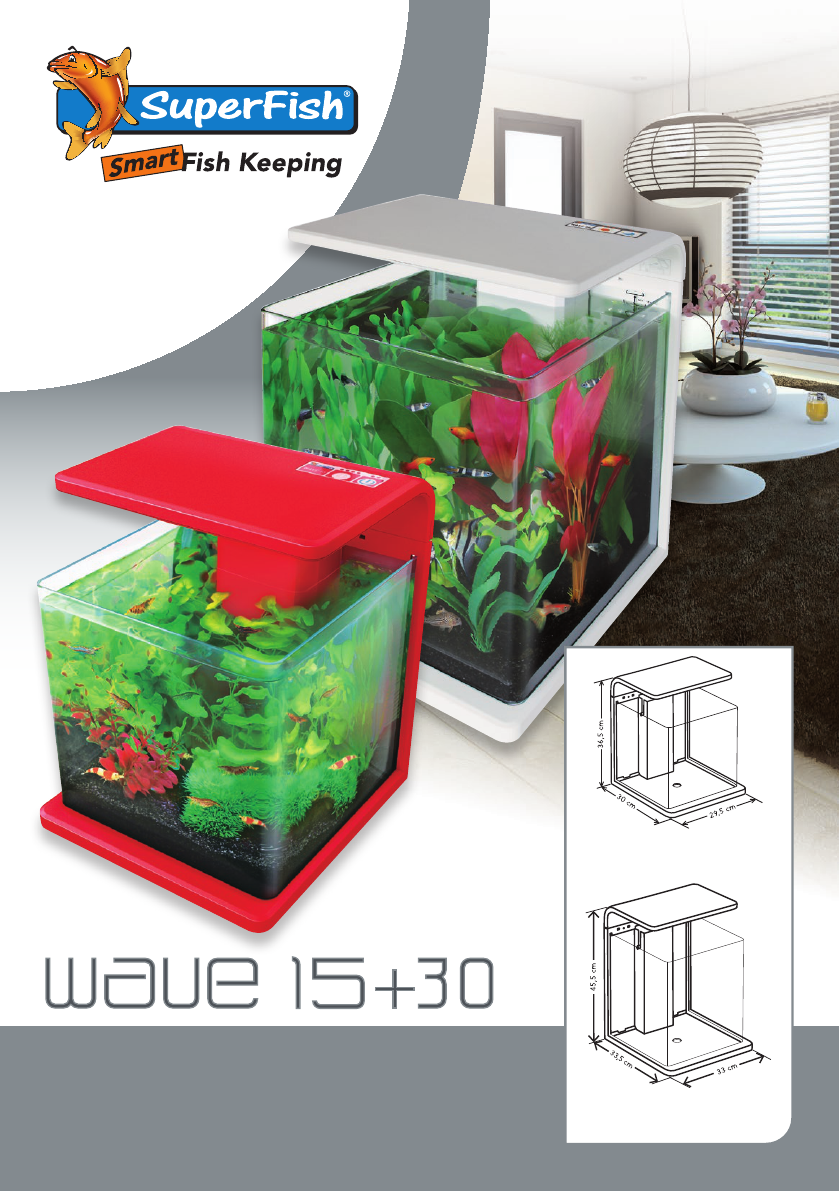 Manual SuperFish Wave 15 Aquarium