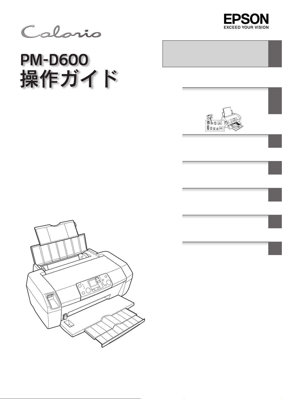 説明書 エプソン PM-D600 プリンター