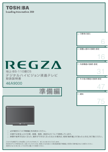 説明書 東芝 65M520X Regza 液晶テレビ