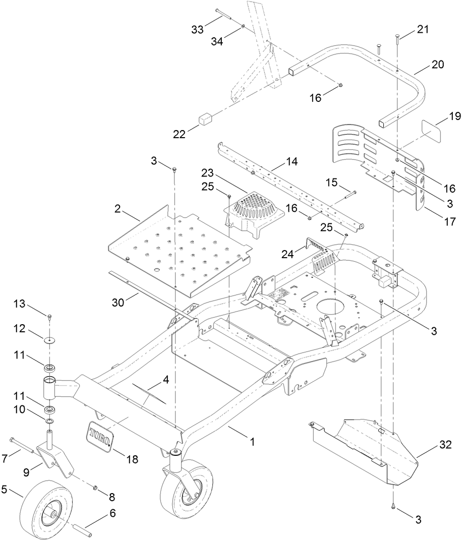 Parts – TITAN ZX6020 Zero-Turn-Radius Riding Mower | Toro