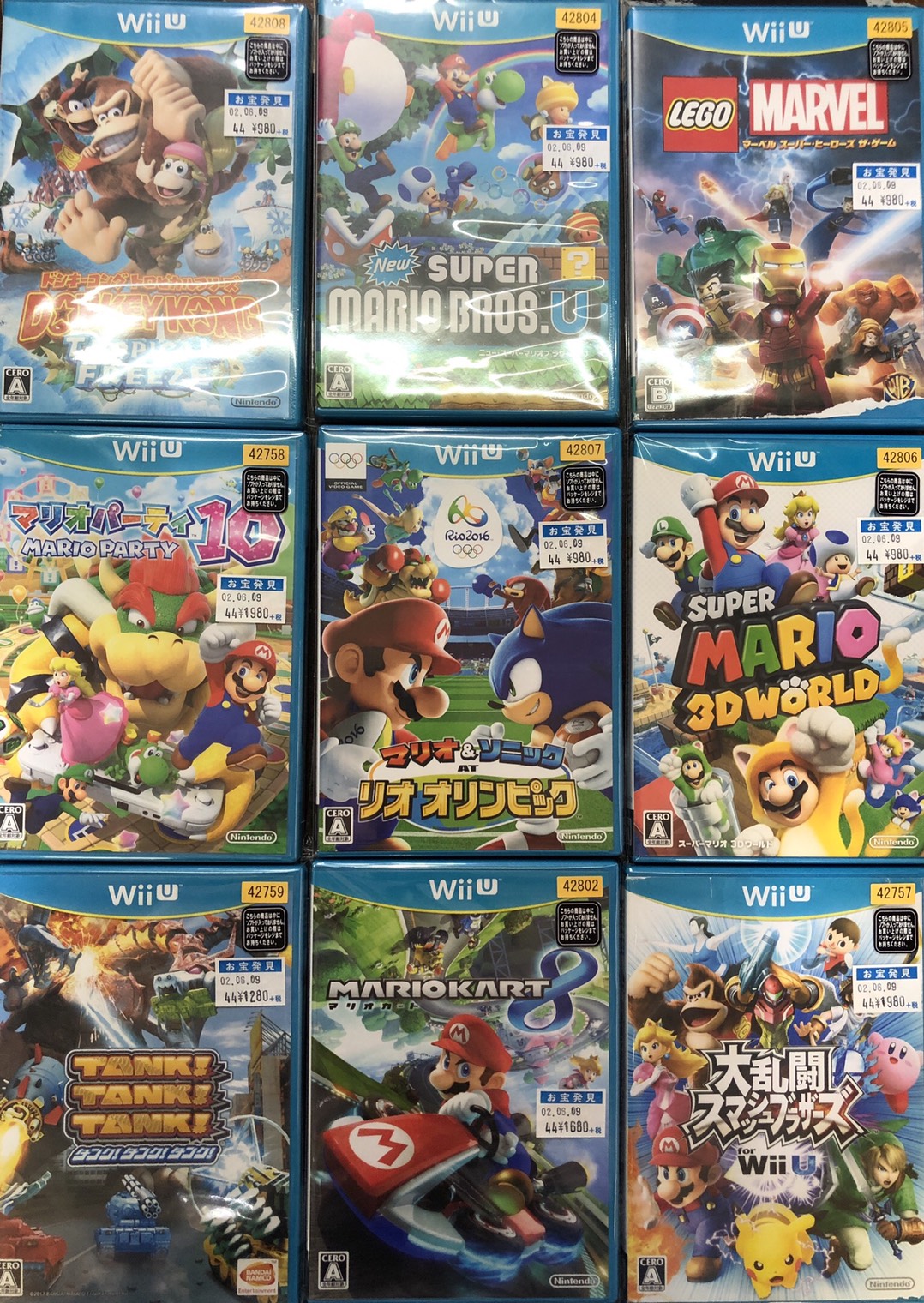 ゲーム】6/9□入荷情報です！◇ニンテンドースイッチ・WiiU・PS3ソフト