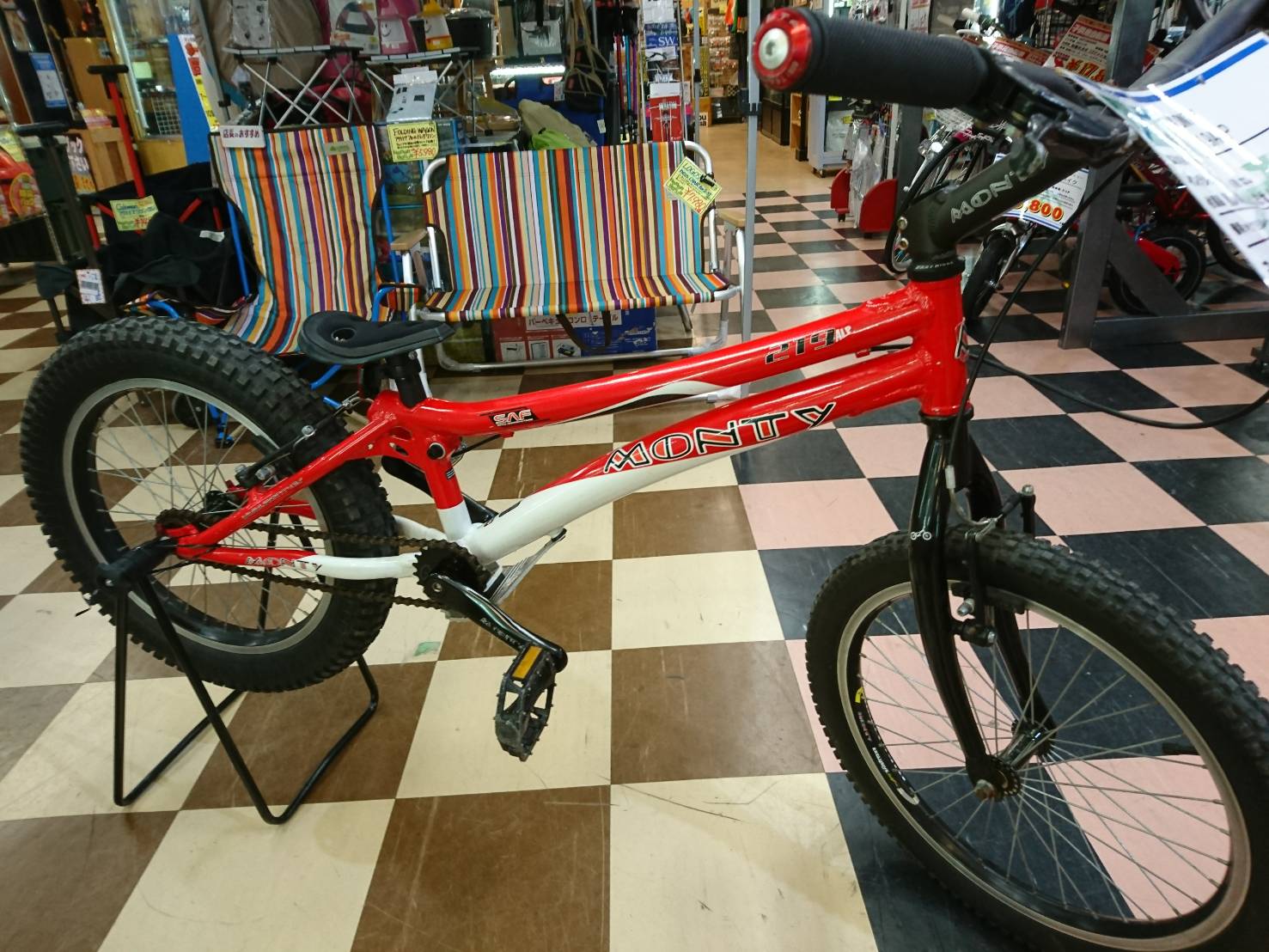 リサイクル】4/1□入荷情報です！◇トライアルバイク MONTY 219ALP を