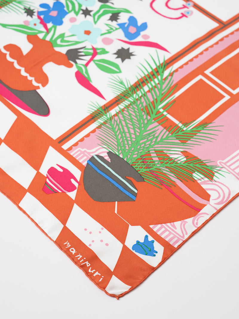 シルクスカーフ65＞シャングリラ – manipuri