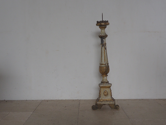 フランス アンティーク 教会の大型燭台 キャンドルスタンド | MANSIKKA