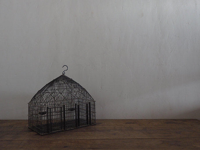 フランス アンティーク 鉄製鳥籠 バードケージ | MANSIKKA