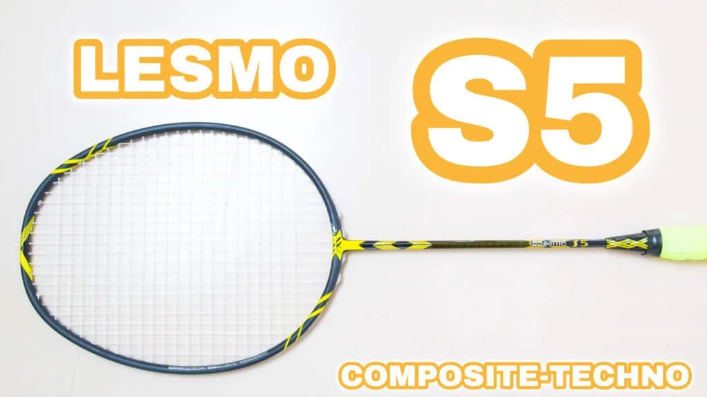 コンポジットテクノ】LESMO SPEED S5バドミントンラケットの紹介