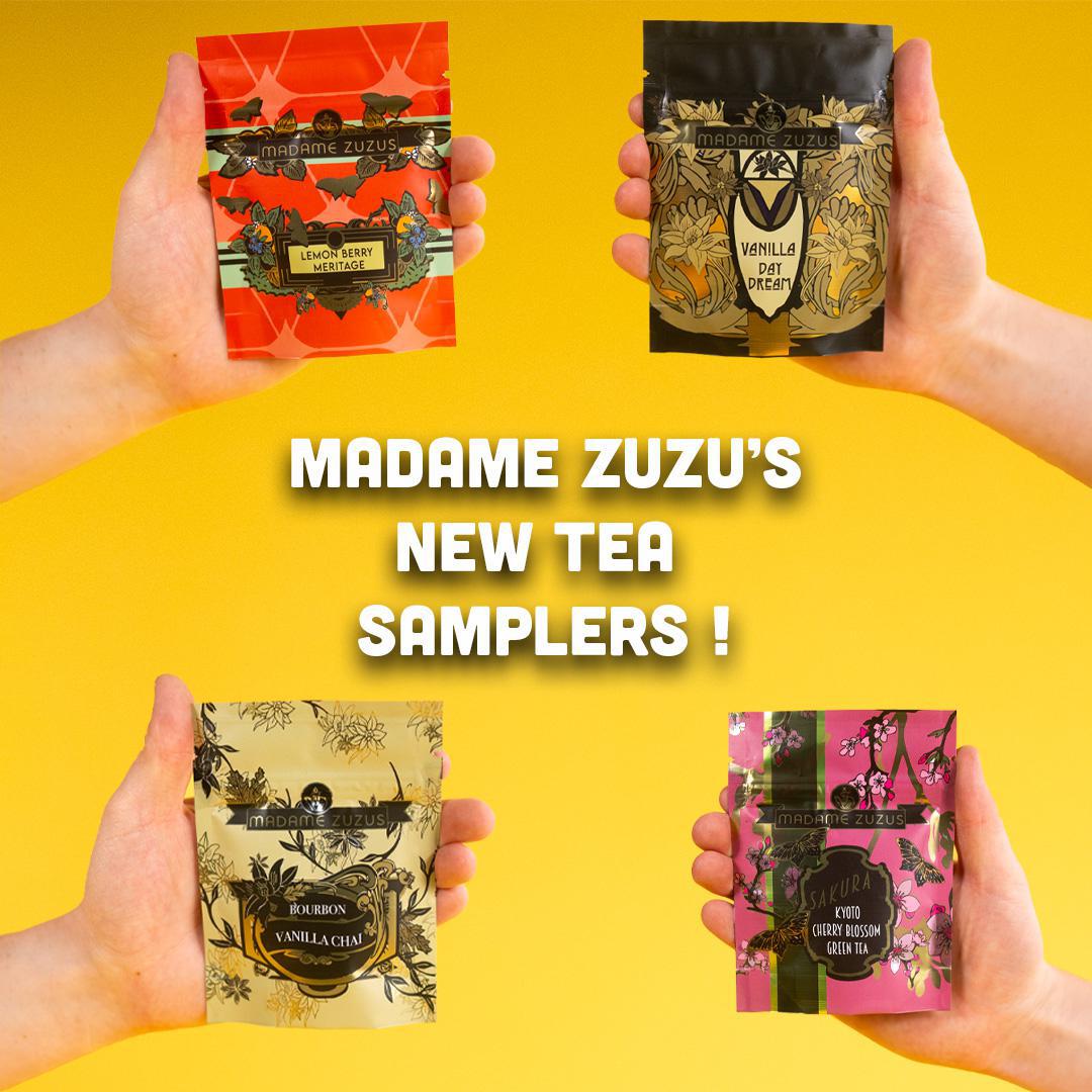 ZuZu's Signature Loose Leaf Tea Samplers – MadameZuzu's