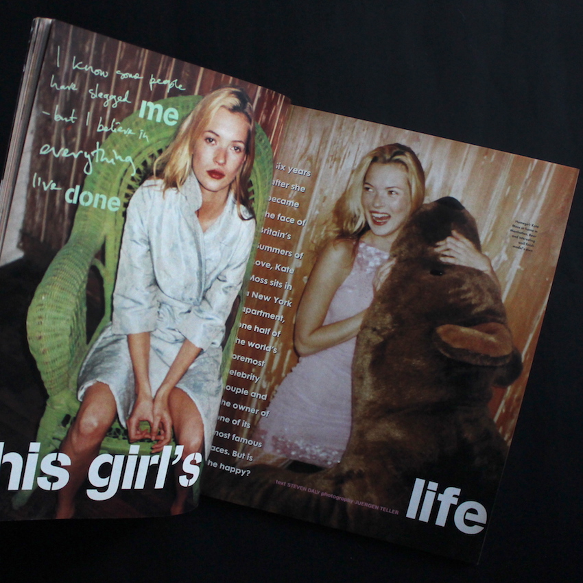 The Face Magazine No 92 May 1996（Kate Moss By Mario Testino）