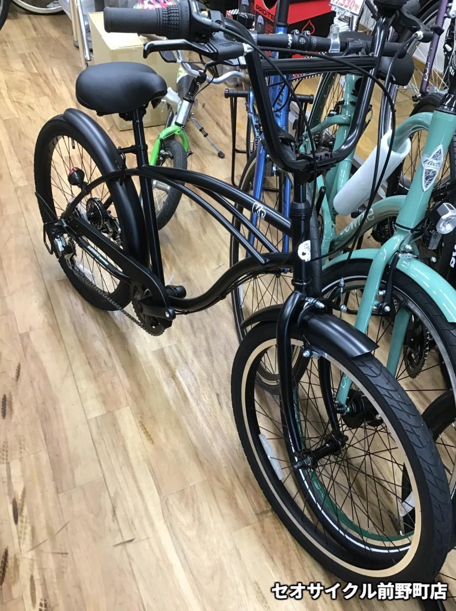 人気沸騰中 ビーチクルーザーはワイヤーバスケットがオススメ