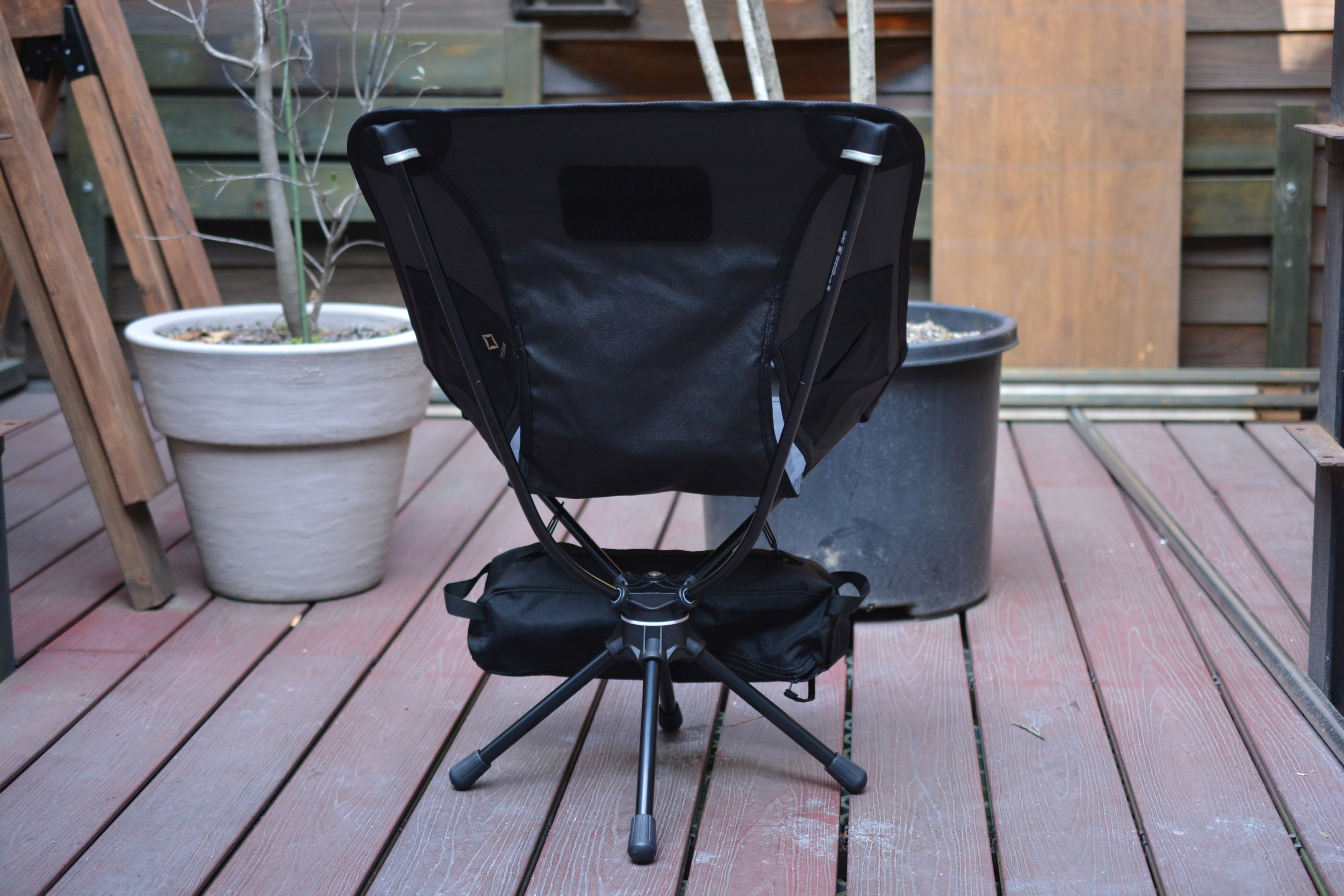 ヘリノックス タクティカル スウィベルチェア レビュー。回転チェア