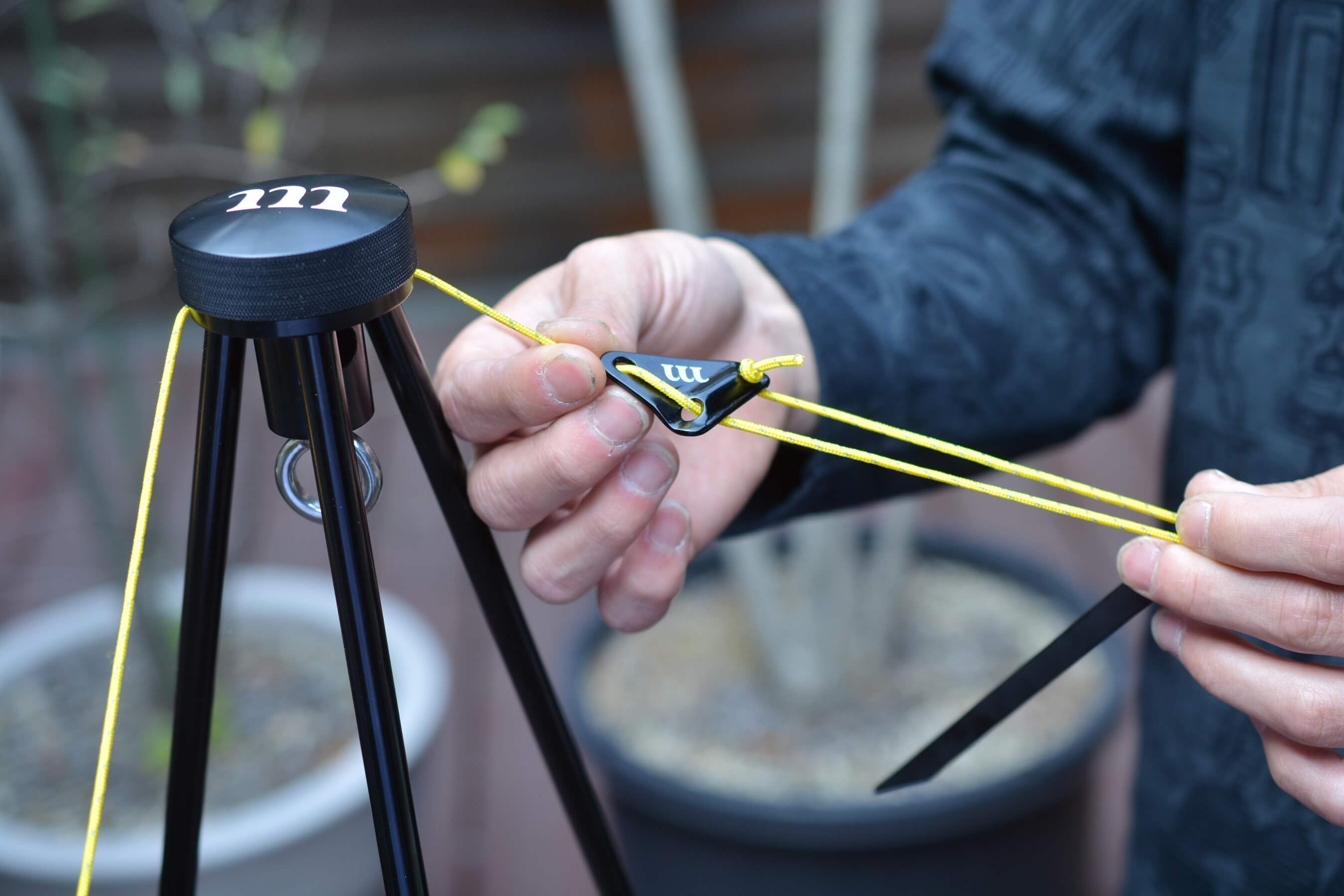 ムラコ)MURACO AFRICAN EAGLE TRIPOD muraco-014 レビュー。焚き火の