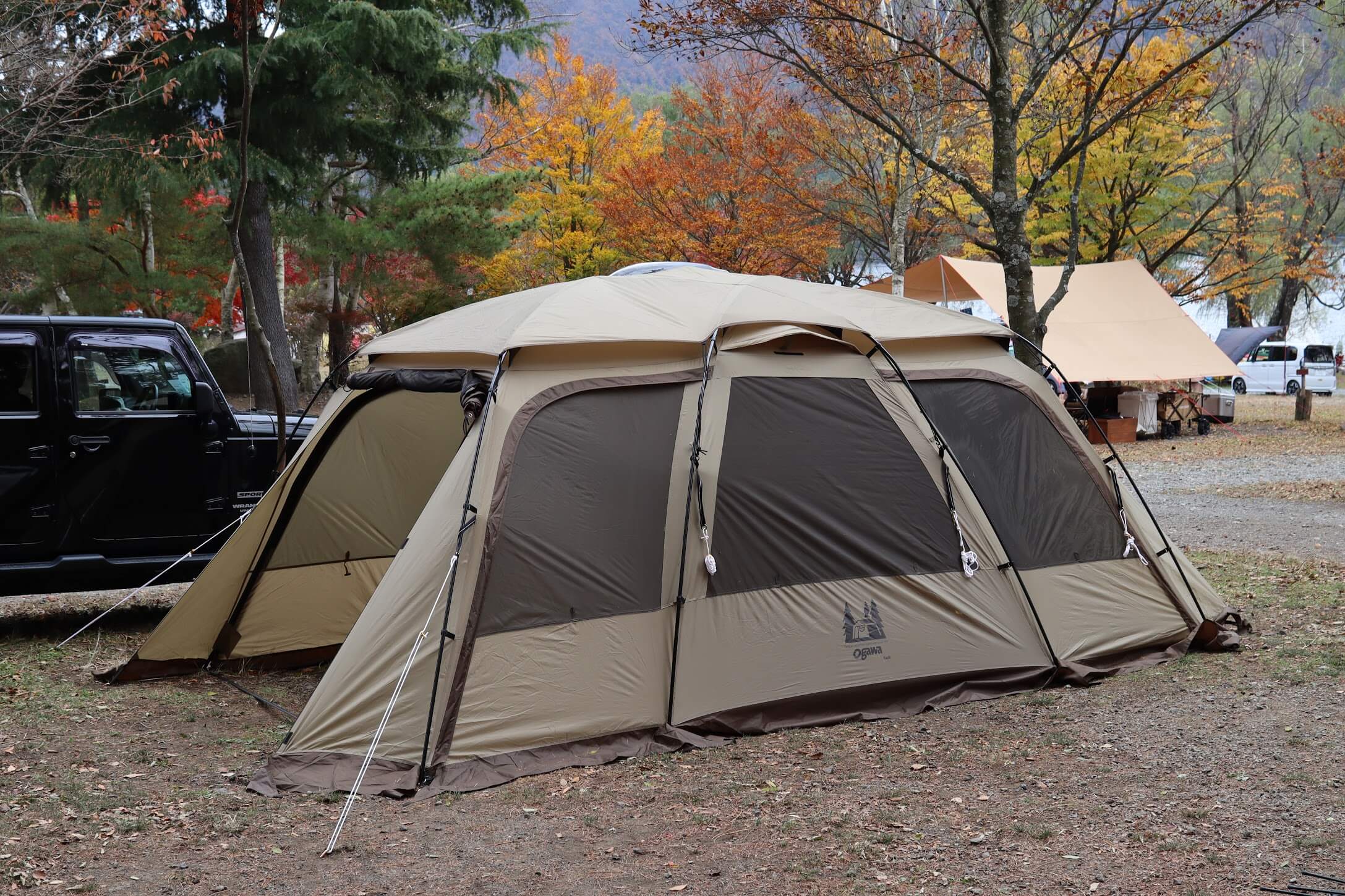 ogawa ファシル レビュー。「全てがちょうど良い」ファミリーテント