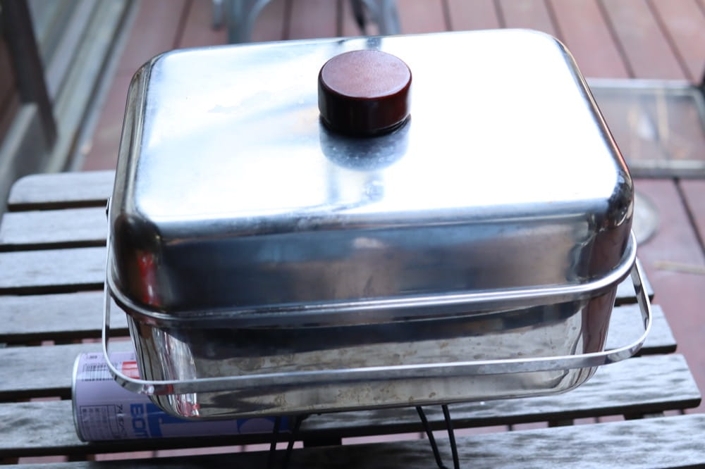 スノーピーク コンパクトスモーカー(CS-092) レビュー。「什器」として