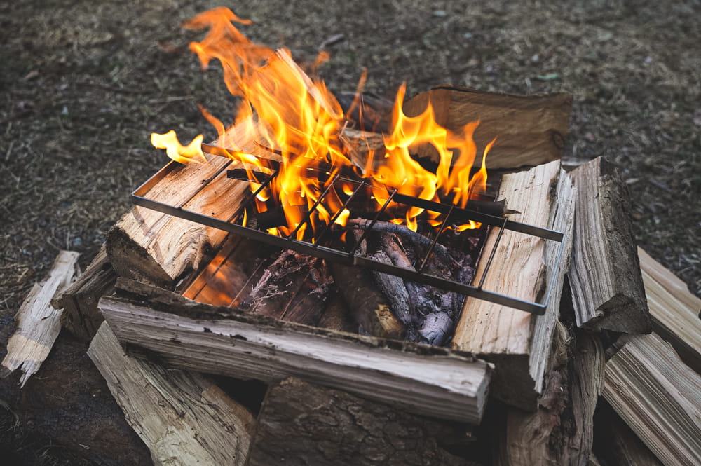 ウルフ＆グリズリー ファイヤーセーフ レビュー。直火イメージで