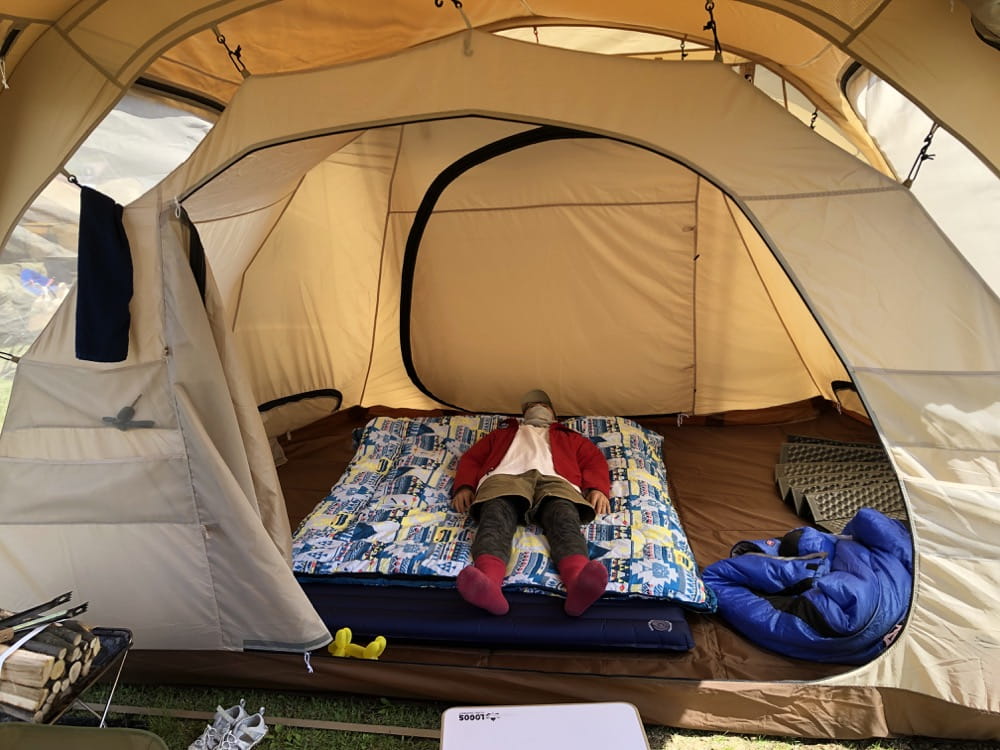 DOD カマボコテント3L オーナーレビュー。圧倒的室内空間が魅力。│maagz