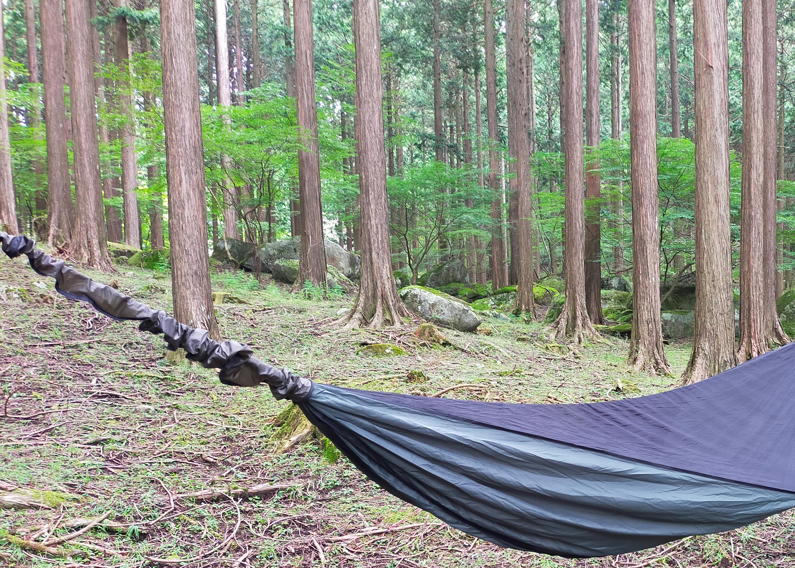 ソロキャンにはハンモックが快適！ヘネシーハンモックのエキスペディ