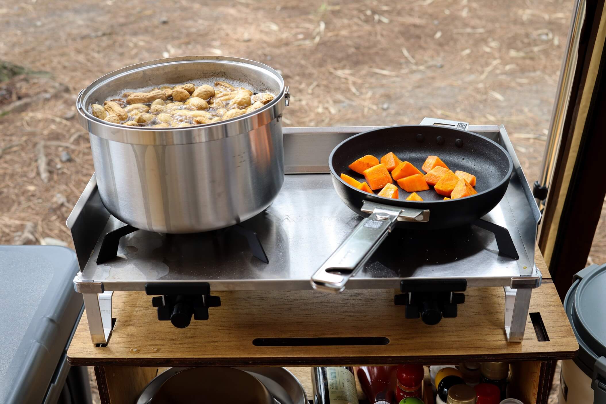 SOTO レギュレーター2バーナー GRID ST-526 レビュー。シンプル