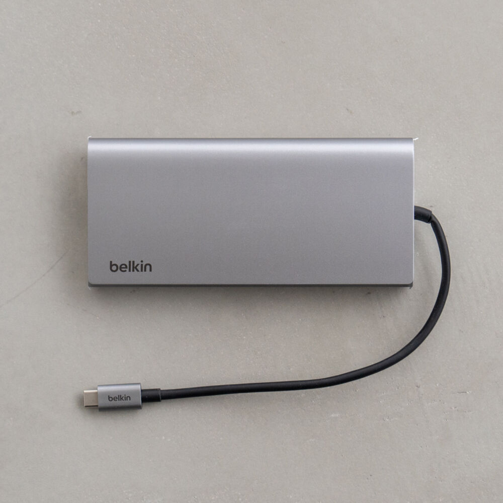 Belkin 8-in-1 Dual 4K USBハブをレビュー！2つのHDMI付きでトリプル