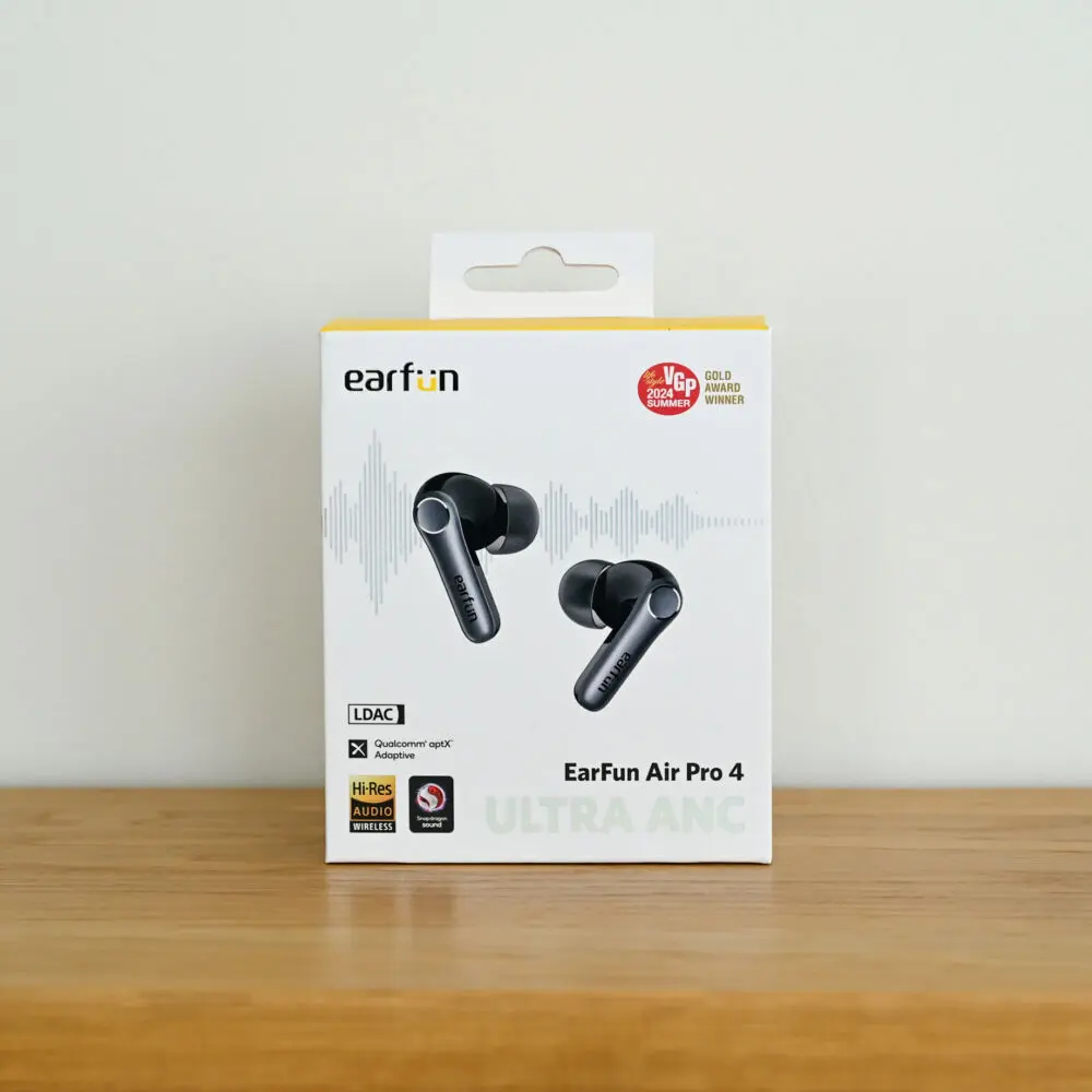 EarFun Air Pro 4をレビュー！便利な機能が全部そろった低価格