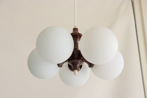 スペースエイジ5灯ペンダントランプ | シャンデリア | パーム