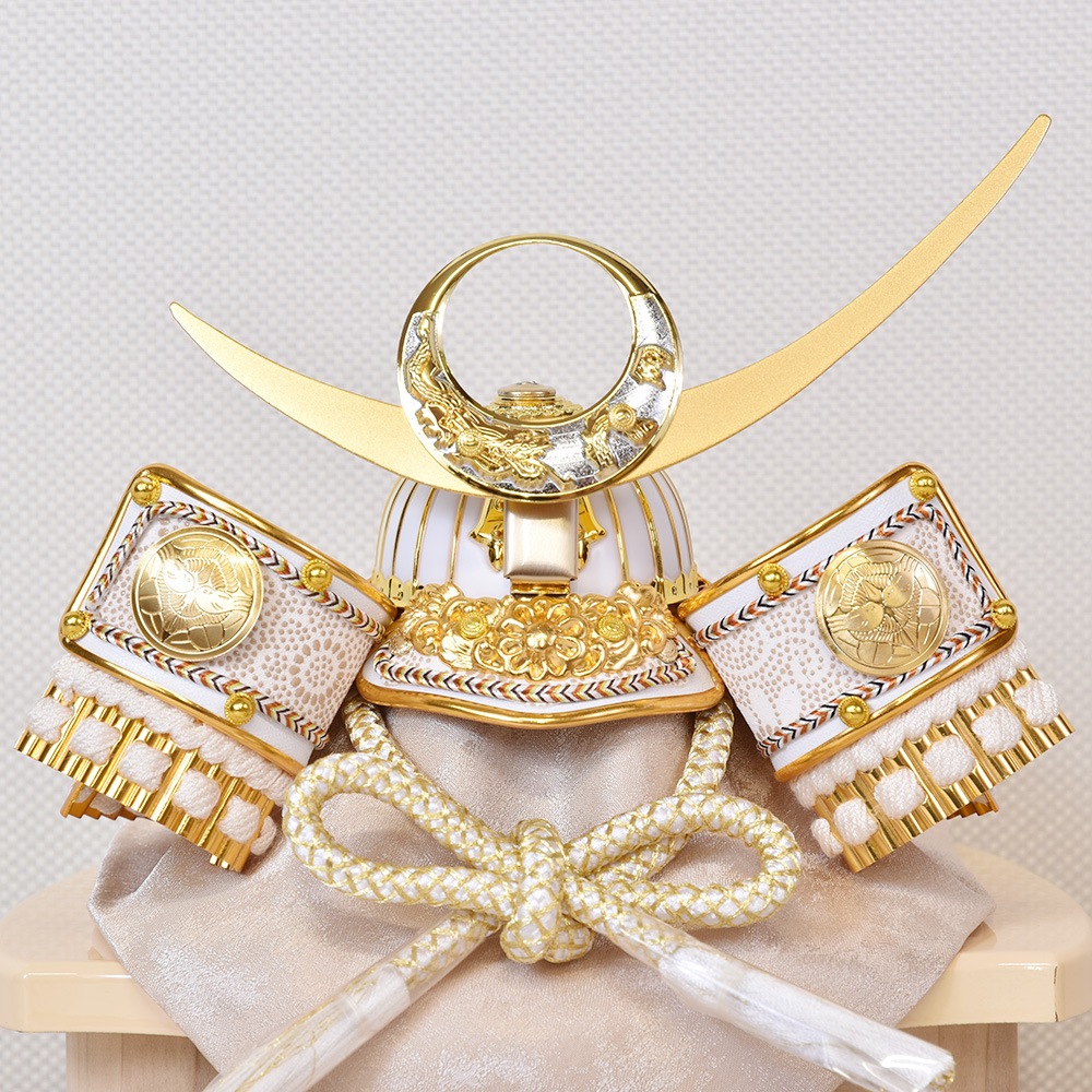 五月人形 コンパクト ケース入り 兜 伊達政宗 上杉謙信 徳川家康 大鍬