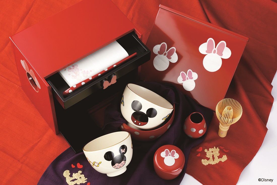 茶箱セット（ミニー） | 淡交社オリジナル,ディズニー／京都伝統工芸